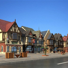 欧式 商业街 荷兰商业街