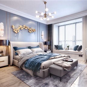 轻奢 卧室