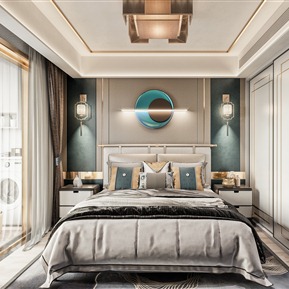 新中式 卧室