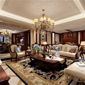 欧式 客厅