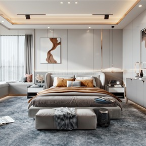 现代 卧室