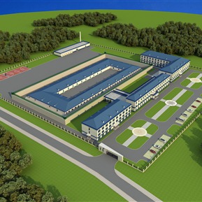 现代 鸟瞰图 厂区鸟瞰