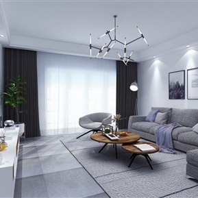 北欧 客餐厅 卧室