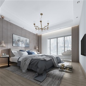 现代 卧室 卧室女儿房