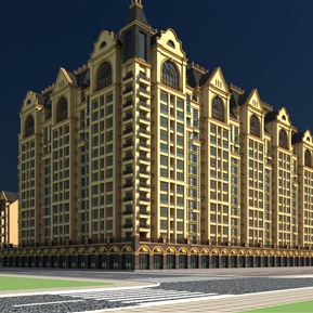 欧式 住宅区 高档高层