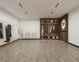 现代服装专卖店