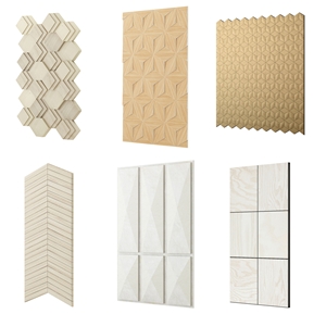 现代 墙面 墙板