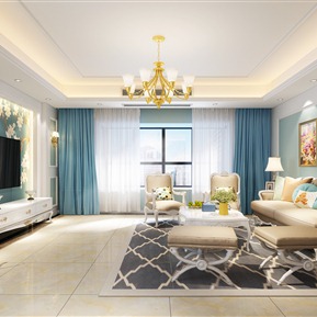 简欧 客厅