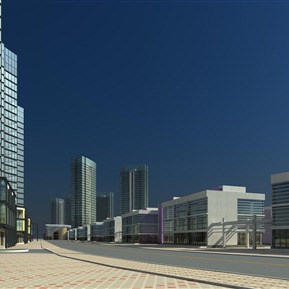 现代 办公楼 商业办公