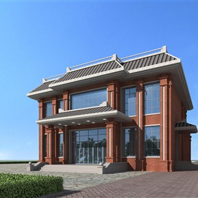 中式 门头 饭店