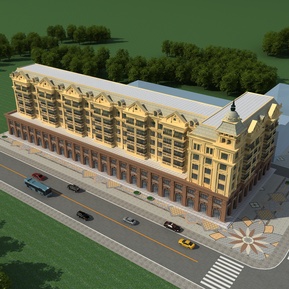 简欧 商业楼 多层