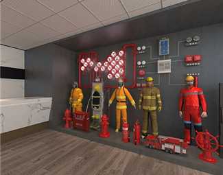现代消防安全展示