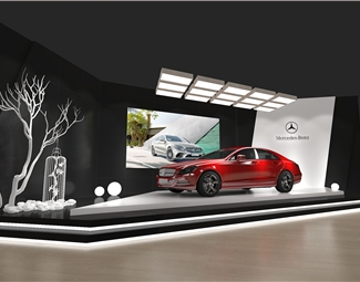 现代汽车展示模型