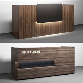 现代 接待台 前台接待