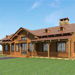 美式 独栋别墅 别墅