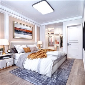 现代 卧室 简约卧室