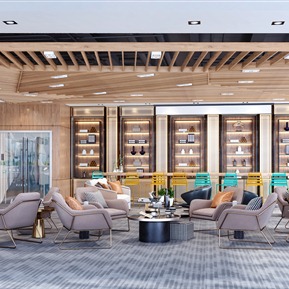 现代 接待室 贵宾休息接待室