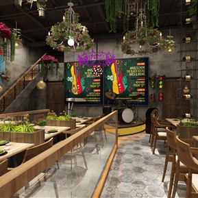 工业LOFT 餐厅 音乐餐吧