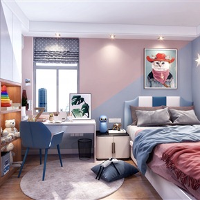 北欧 儿童房 卧室儿童房