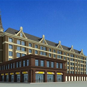 欧式 住宅楼 住宅住宅商业