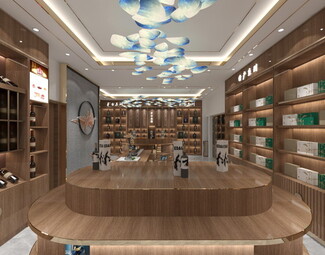 新中式 烟酒店