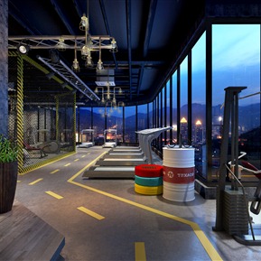 工业LOFT 健身房