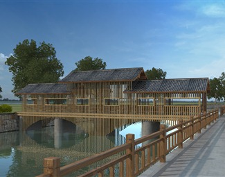 新中式公共建筑
