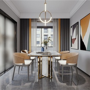 现代 客餐厅