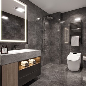 现代 卫生间 卫生间浴室