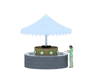 现代 洗手台 游乐洗手台