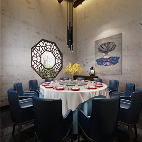 新中式 包间 民俗 餐饮