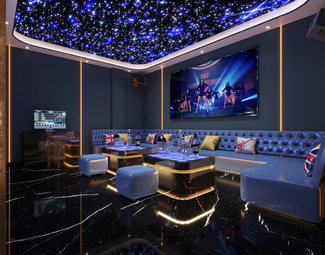 现代 KTV 包厢