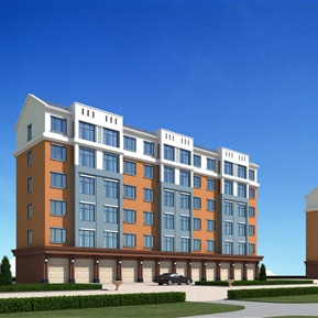 现代 住宅区 住宅