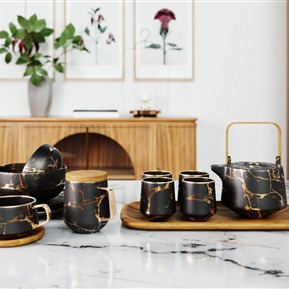 轻奢 茶具 茶具餐具套装