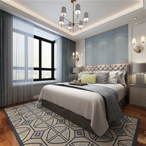 简欧 卧室 主卧