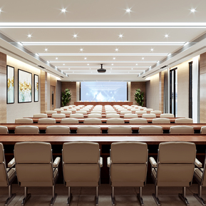 现代 会议室 大会议室