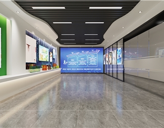 现代展览展厅