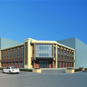 现代 商业楼 商场