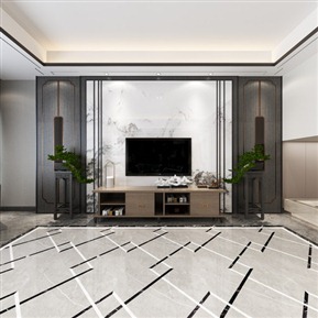 新中式 客厅 客厅全景