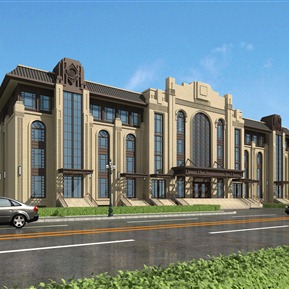 欧式 商业楼 会所