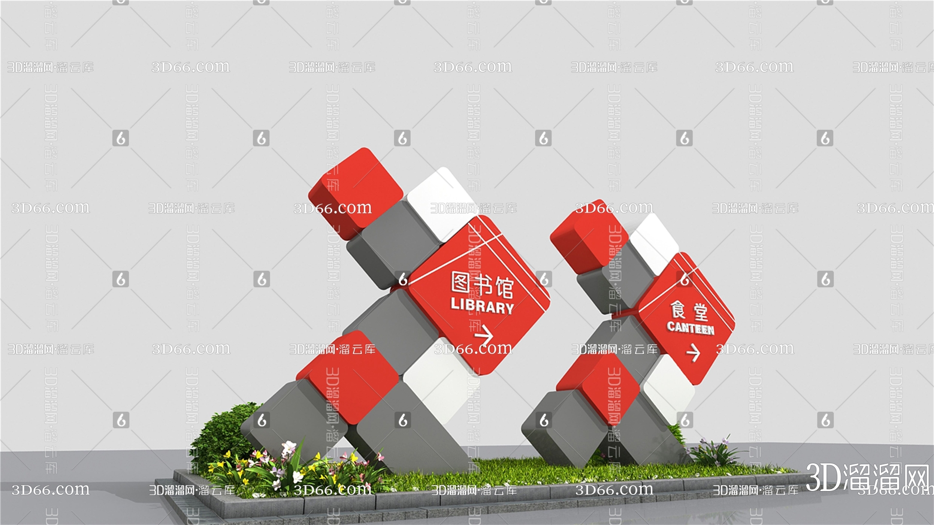 【指示牌3D模型下载】-指示牌3D模型素材下载_3D溜溜网-花瓣网