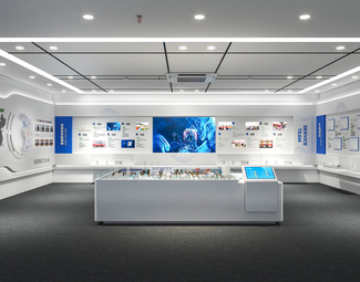 现代 展厅 企业展厅