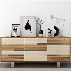 现代 电视柜 装饰柜装饰品组合