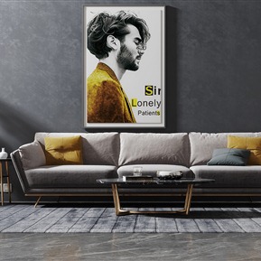 现代 三人沙发 沙发