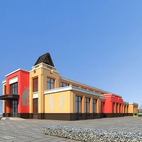 现代 幼儿园建筑 幼儿园