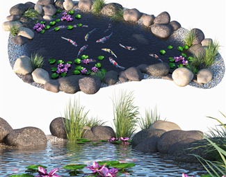 现代 水池