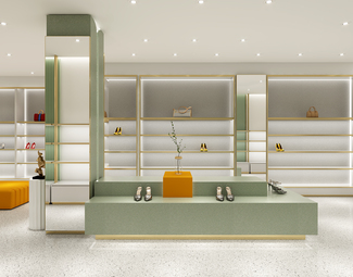 现代 女鞋店