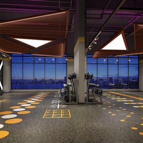 工业LOFT 健身房