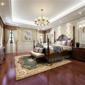 美式 卧室