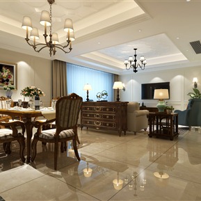美式 客餐厅